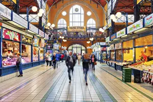 Great Market Hall, neo-Gothic, Budapest