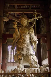 One of two great Nio guardians at Todai-ji