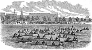 Great Regatta of Madras, Canoes