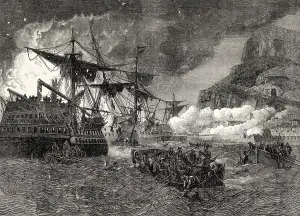 Great Siege of Gibraltar, the great attack on Gibraltar