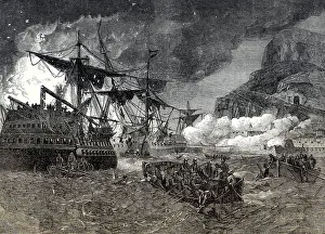 Great Siege of Gibraltar, the great attack on Gibraltar