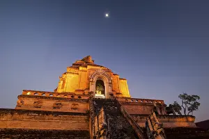 The Great Stupa, ruins of the temple Wat Chedi Luang