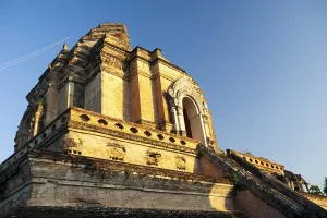 The Great Stupa, ruins of the temple Wat Chedi Luang