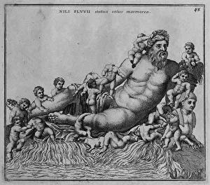 The Greek god Neilos, the river god of the Nile