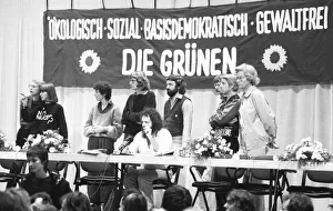 The Greens met for their national congress in 1982