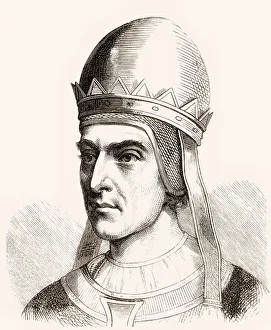 Gregory VII, c. 1015 - 1085, born Hildebrand of Sovana