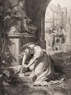 Gretchen calls Our Lady of Sorrows to help her