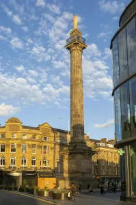 Grey's Monument in historic city centre