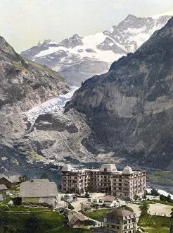 Grindelwald, Baerenhotel und Gletscher