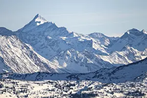 Grossglockner summit in winter
