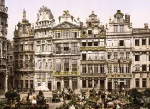 The Grote Markt in Brussels, Belgium