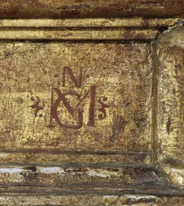 Gruenewald Altar, Signature MG, St. Saint, Saint