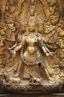 Guanshiyin or Avalokitesvara is the bodhisattva associated with compassion as venerated by East Asian Buddhists