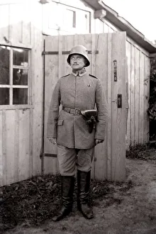 Guards in front of the command