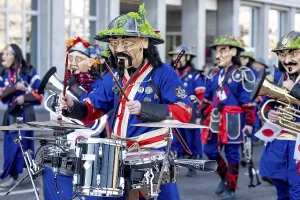 Guggenmusik Japanese drums
