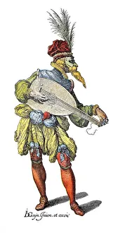 The guitar player, image of Hosenlatzmode fashion