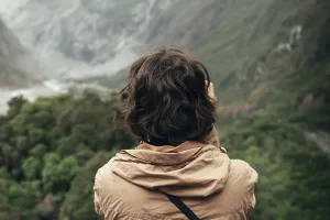 Guy at Lookout, Ka Roimata o Hine Hukatere