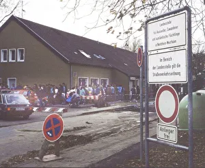 Gymnasium were also used. Immigrants and foreign refugees in North Rhine-Westphalia on 28