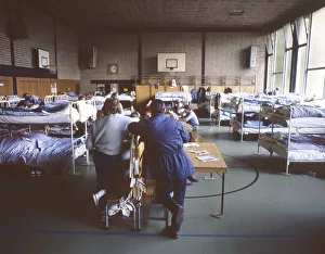 Gymnasium were also used. Immigrants and foreign refugees in North Rhine-Westphalia on 28