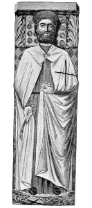 Habit of the Teutonic Knights, depicted on the tombstone of Landgrave Konrad of Thuringia