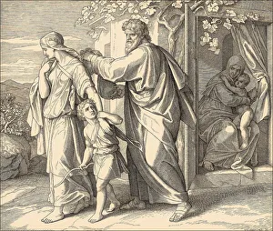 Hagar and Ishmael Sent Away, Old Testament