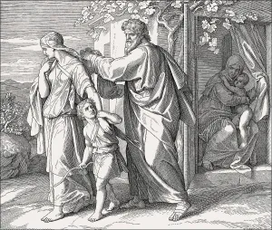 Hagar and Ishmael Sent Away, Old Testament