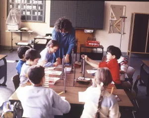 Hagen. Pre-school. Support classes for children of migrants on 22