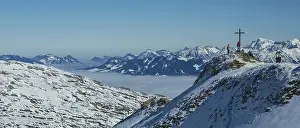 Category Mountain Landscapes Prints: Hahnenkoepfle, 2085m, Gottesacker plateau