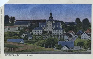 Hainewalde, castle, Saxon municipality in the district of Goerlitz