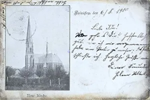 Hainichen in Saxony, new church