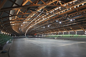 Category Scandinavia Prints: Hakons Hall, ice hockey hall, multipurpose hall