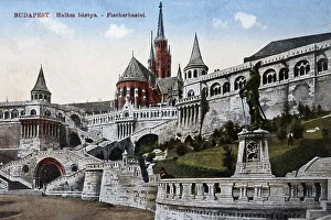 Halaszbastya or Fisherman's Bastion in Budapest