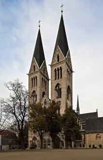 Halberstadt, cathedral with new ridge turret