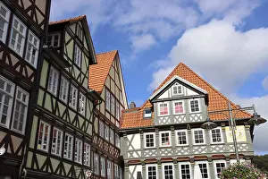 Half-timbered ensemble in the historic old town
