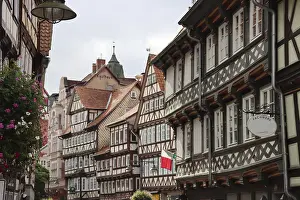Half-timbered ensemble in the historic old town
