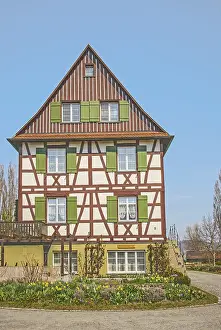 Half-timbered house Insel Reichenau am Bodenseee