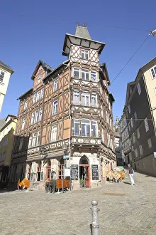 Half-timbered house on the market square