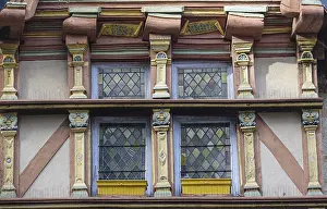 Half-timbered house in the Rue Kereon