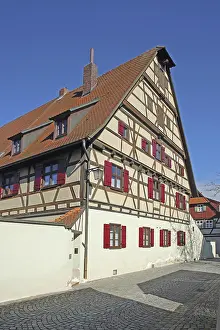 Half-timbered house in Schaefergaesslein