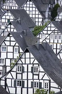 Half-timbered houses in Freudenberg