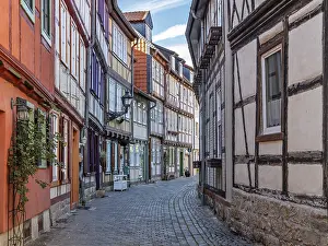 Half-timbered houses in the historic old town