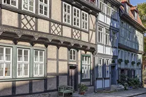 Half-timbered houses, old town