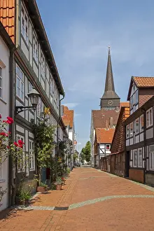 Half-timbered houses, St. Lamberti Church