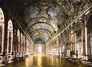 Hall of Mirrors in Versailles, France