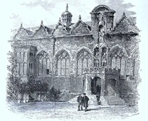 Hall of Oriel College, The House of the Blessed Mary the Virgin in Oxford