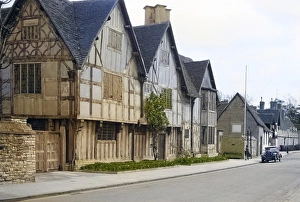 Hall's Croft was owned by William Shakespeare's daughter, Susanna Hall, Stratford-upon-Avon, Warwickshire, England, UK 1956