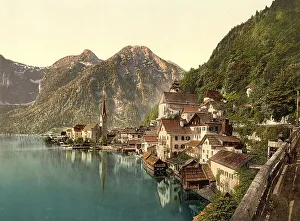 Hallstatt, Austria, c. 1890, Historic