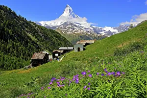 Hamlet Findeln with Matterhorn 4478m