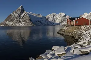 Hamnoy, Lofoten Islands, Nordland, Norway, Europe