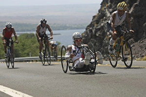 Hand biker Marc Herremans, Belgium